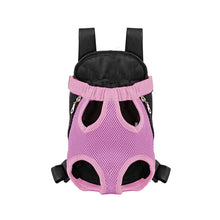 Pet Front Carrier Backpack – Breathable Mesh Travel Bag for Small Dogs & Cats
