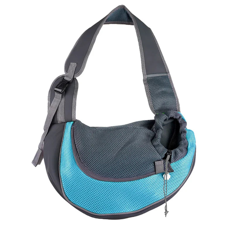 Pet Carrier Sling – Breathable Oxford Shoulder Bag for Small Dogs, Cats & Puppies