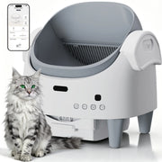 Selbstreinigende Katzentoilette 10,5 l mit offenem Einstieg