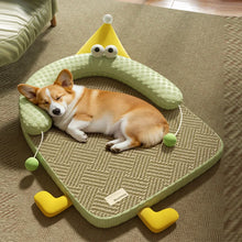 Summer Rattan Cool Mats Pet Sleeping Mats Cat And Dog Beds Cool And Breathable Removable Easy To Clean Suitable For All Seasons