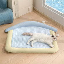 Ice Silk Pet Cooling Mat Summer Cool Cat Bed Anti-slip Breathable Cooling Pad Portable Sleeping Cushion  for Indoor Pet Supplies
