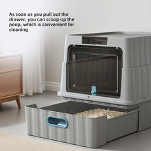 1pc Extra Large Size Full Enclosed Cat Litter Box Anti-Splash Special Cleaning Cat Toilet for Cats