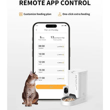 Smart Futterautomat für Katzen & Hunde – 1080P Kamera, Nachtsicht und App-Steuerung