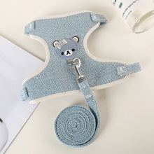 Small Dog Harness Set - Adjustable Puppy Cat Harness & Leash - Collar Pet Accessories Kit
