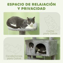 Cat Tree – 138 cm Multi-Level Cat Tower with Scratching Posts, Hammocks, Caves & Hanging Toys