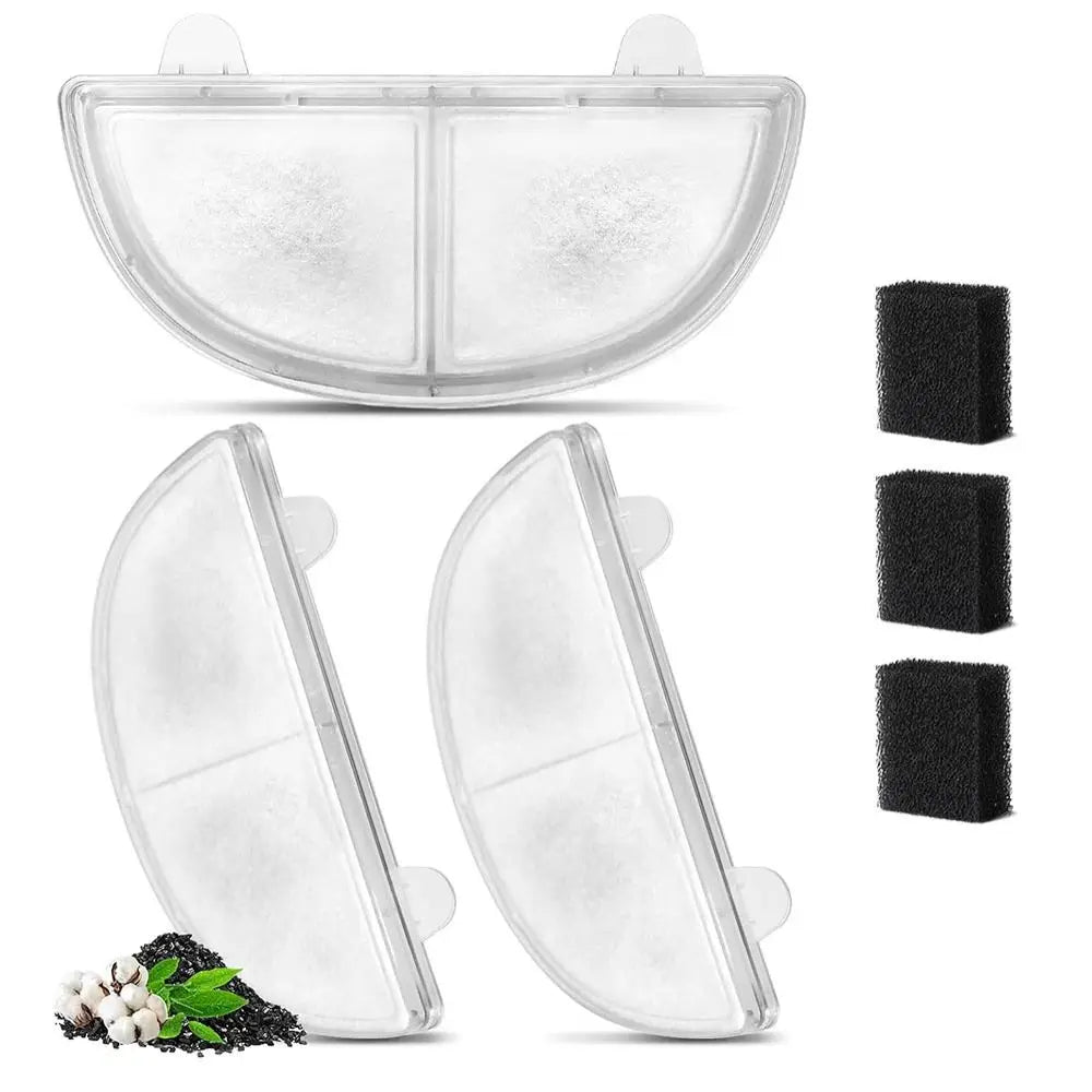 Pet Fountain Filters Replacement for Wireless Pumps Cat Water Fountain Dog Water Dispenser Homerunpet WF20/CF20