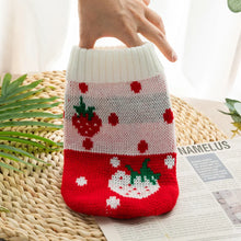 Christmas Pet Dog Sweater - Cute Knitted Wool Winter Costume for Cats & Medium Dogs