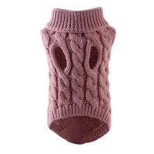 Small Dog Sweater - Warm Knitted Autumn Winter Clothing for Pet Dogs Comfort Wear