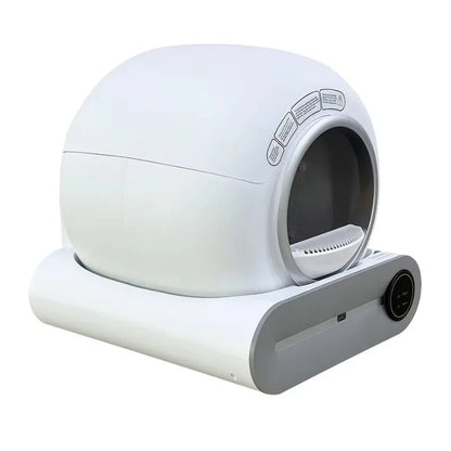 Smart Cat Litter Box With Health Monitoring, APP Remote Control Self-Cleaning & Odor-Free Automatic Toilet