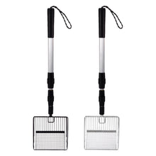 Stretchable Chicken Poop Scooper Chicken Coop Rake Cat Litter Scooper Chicken Coop Litter Sifting Shovel Chicken Coop Accessory