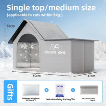 Cat Cooling House – Summer Cooling Bed for Cats and Small Dogs