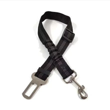 Reflective Dog Car Seat Belt - Adjustable Nylon Pet Tether - Safe Vehicle Travel Harness