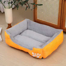 Large Orthopedic Dog Bed – Soft Washable Plush Pet Sofa for Medium & Large Dogs, Warm Cat Bed