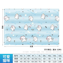 Durable Waterproof PVC Pet Cooling Mat Ice Crystal Gel Pad for Summer Heat Relief for Middle Large Dogs and Cats