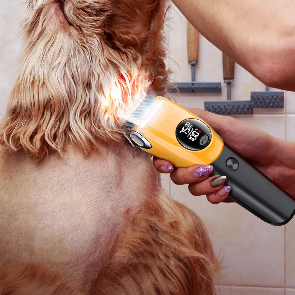 Professional Pet Grooming Kit Dog Hair Clipper Cat Shaver Electric Trimmer Hair Cutting Machine for Sheep Rabbits Small Animals
