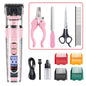 Professional 3-Speed Pet Hair Clipper | Low Noise, USB Rechargeable, for Dogs & Cats with Thick Coats | Pet Grooming Trimmer Kit