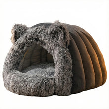 Winter Cozy Warm Pet House for All Seasons Cat Cave House Fluffy Sleeping Bag Suitable for Indoor Kittens and Small Pets