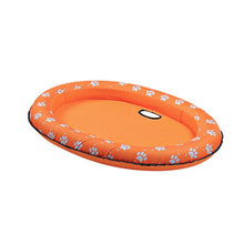 Travel Supplies Foldable Dog Swimming Float Soft Cooling Pet Inflatable Raft PVC Pet Floating Raft Summer Party