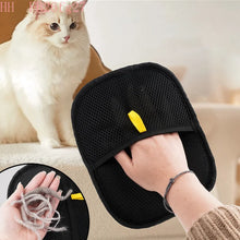 Pet Grooming Gloves – Static Hair Removal Gloves with Dual-Sided Brushing for Dogs & Cats