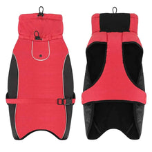 Waterproof Reflective Winter Dog Coat - Warm Windproof Jacket for Large Dogs