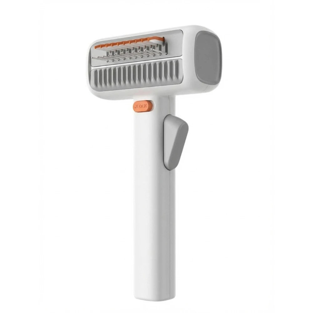 Pet Grooming Comb – FurEase™ 2-in-1 Deshedding & Detangling Comb for Dogs & Cats