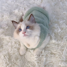 Warm Winter Cat Sweater - Cozy Knit Vest Clothing for Kittens & Small Cats