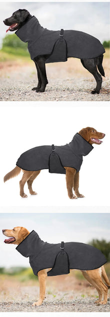 Windproof Winter Dog Coat - Warm Protective Jacket for Cold Weather Outdoor Dogs