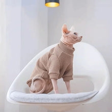 Solid Color Dog Sweater - Warm Pullover Clothes for Small Medium Dogs & Cats
