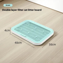 1 Pcs High-Efficiency Cat Litter Filter Mat | Double Layer Design With Grippy Bottom & Large Coverage