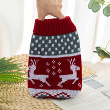 Christmas Pet Dog Sweater - Cute Knitted Wool Winter Costume for Cats & Medium Dogs