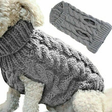 Small Dog Sweater - Warm Knitted Autumn Winter Clothing for Pet Dogs Comfort Wear