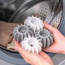 Reusable Silicone Laundry Ball for Pet Hair Removal Clothes & Lint Hair Catcher for Washing Machines