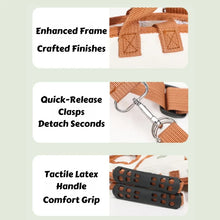 Air-Lift Dog Carry Harness - Escape Proof Pet Backpack - Breathable No-Pull Leash - Small Dogs