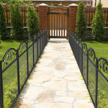 Heavy Duty Metal Dog Playpen - 5 Panel Decorative Garden Fence