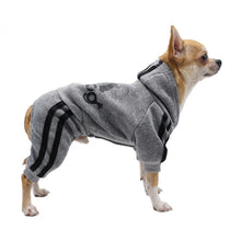 Classic Dog Hoodie - Four Leg Design Sweater Apparel for Small Medium Breed Dogs