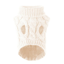 Small Dog Sweater - Warm Knitted Autumn Winter Clothing for Pet Dogs Comfort Wear