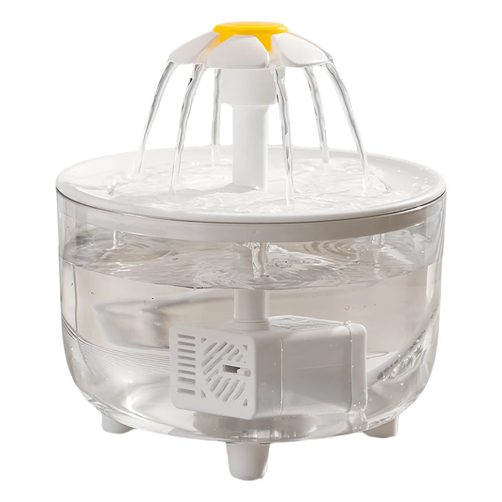 1000ml USB Electric Mute Pet Drink Bowl Automatic Cat Water Fountain Filter Cats Water Dispenser Automatic Cat Drink Bowl Filter
