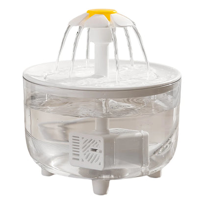1000ml USB Electric Mute Pet Drink Bowl Automatic Cat Water Fountain Filter Cats Water Dispenser Automatic Cat Drink Bowl Filter