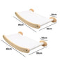 Wall Mounted Cat Climbing Wood Shelves Cat Hammock with Jumping Platform or Scratching Post for Cat Playing and Sleeping