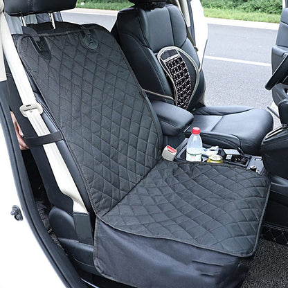 Waterproof Dog Car Seat Cover for Back Seat Dog Car Hammock with Visual Mesh Window and Side Zipper Car Seat & Door Protection