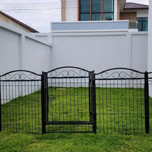 Heavy Duty Dog Playpen - 8 Panel Metal Pet Exercise Pen with Door