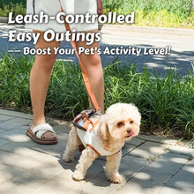 Air-Lift Dog Carry Harness - Escape Proof Pet Backpack - Breathable No-Pull Leash - Small Dogs