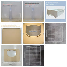 Cat Cage with Drawer-Style Litter Box, Indoor Cat House with Toilet, Cat Cabinet, Cat Villa with One Bedroom, One Living Room, and One Bathroom