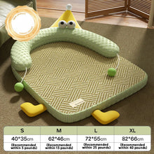 Summer Rattan Cool Mats Pet Sleeping Mats Cat And Dog Beds Cool And Breathable Removable Easy To Clean Suitable For All Seasons
