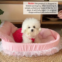 Bed For Small Dogs Cats Cute Lace Trimmed Pet Princess M