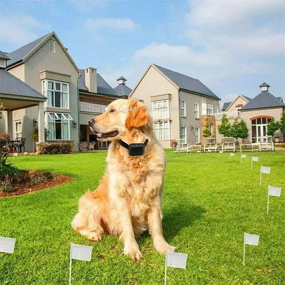 New Invisible Wireless Electric Dog Fence System Outdoor Dog Training Remote Control Beep Dog Shock Collar Electric Pet Fence
