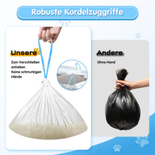 60Pcs Self Cleaning Cat Litter Box Liners 9-11 Gallon Drawstring Waste Bags Tear Resistant Leak Proof Odor Blocking Refill Bags for Automatic Cat Toilet Use