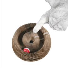 Foldable Cat Scratching Board and Cat Bed – Recyclable Cardboard Interactive Scratcher