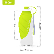Dog Water Bottle Portable Food Container 2 In 1 Leakproof Pet Drinking Dispenser Feeder Cup For Outdoor Walking Hiking