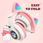 Wireless Cat Ears Headphone Pink-2